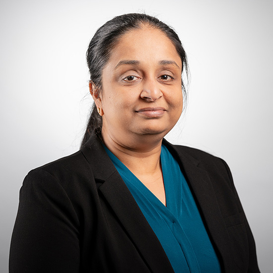 Krithiga Sridar, IT Manager
