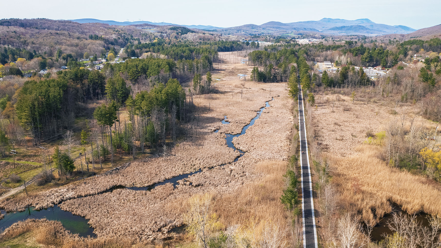 Greenway aerial view