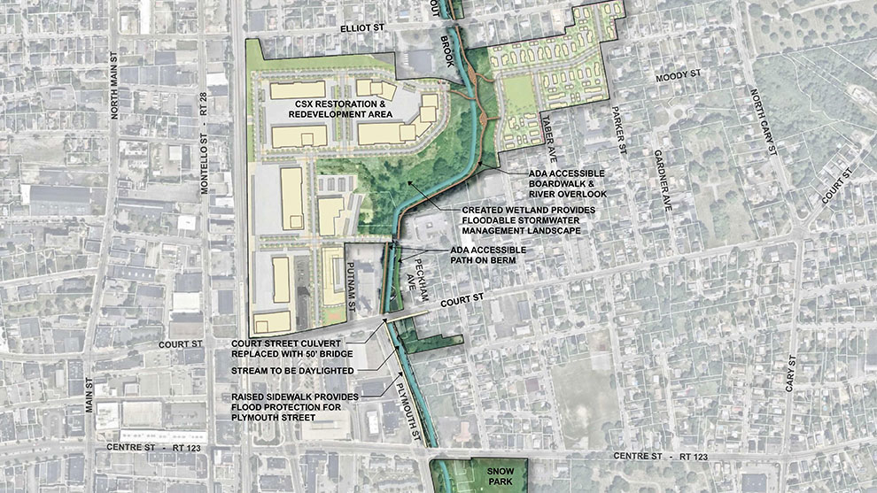 Brockton MVP concept site plan