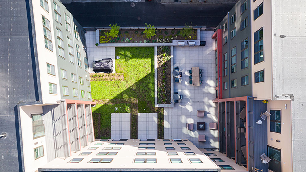 Nightingale courtyard view