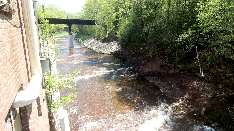 Completed view of springborn dam