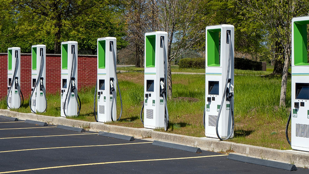 Electric vehicle charging stations