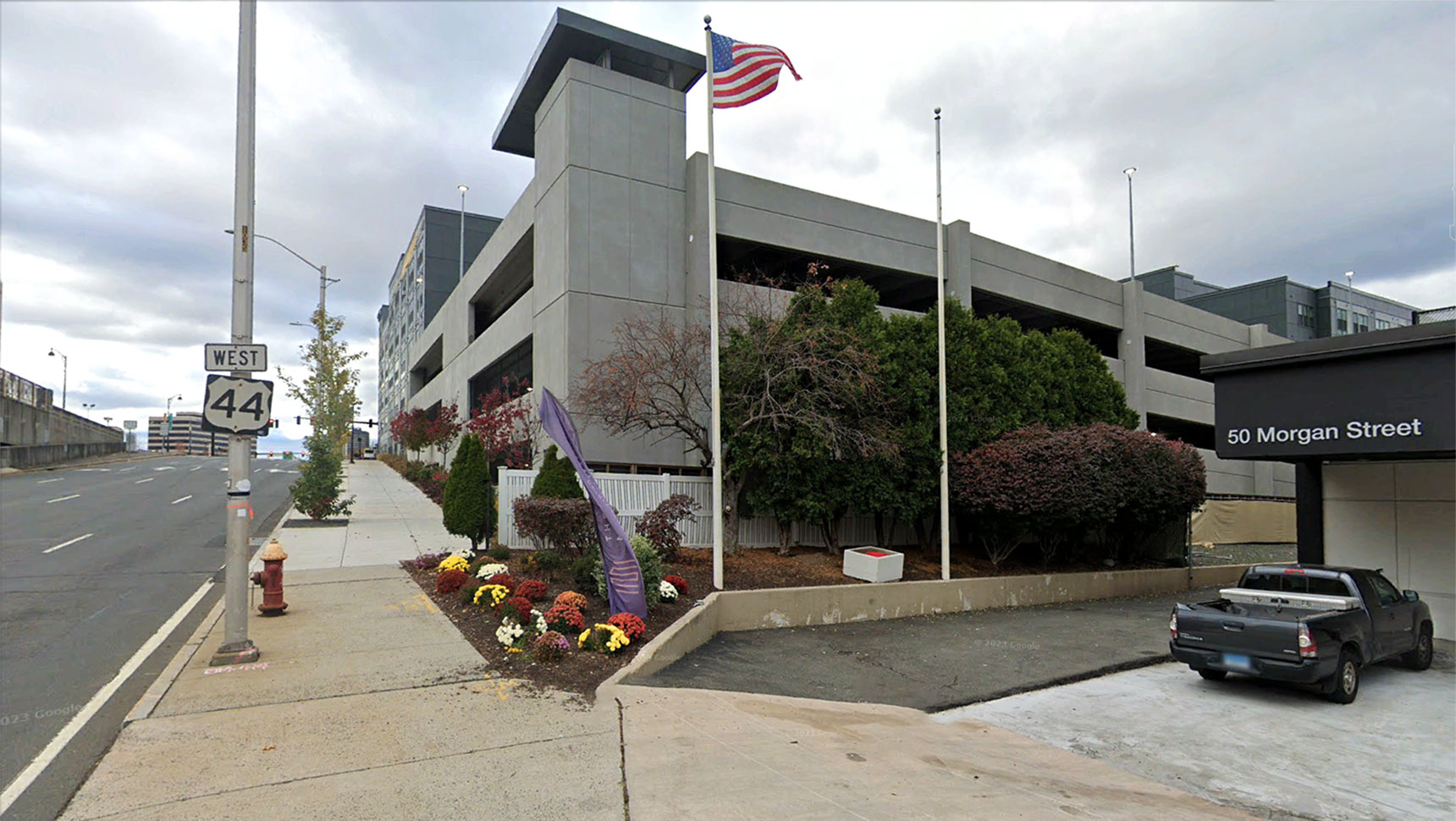 parking garage in Hartford, CT